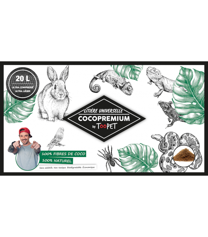 Litière Universelle "Coocopremium" by Toopet