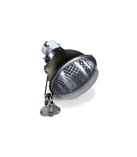 Clamp Lamp noir " Graphite" Diamètre 14 cm