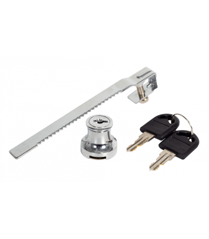 Habistat rack and pinion lock